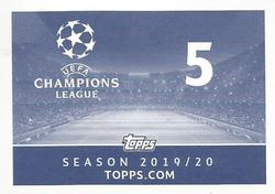 2019-20 Topps UEFA Champions League Official Sticker Collection #5 San Siro Back