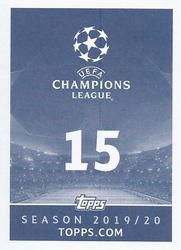 2019-20 Topps UEFA Champions League Official Sticker Collection #15 Mario Pasalic Back