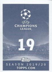 2019-20 Topps UEFA Champions League Official Sticker Collection #19 Josip Ilicic Back