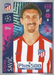 2019-20 Topps UEFA Champions League Official Sticker Collection #31 Stefan Savic Front