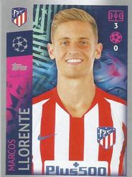 2019-20 Topps UEFA Champions League Official Sticker Collection #37 Marcos Llorente Front