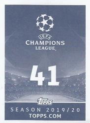 2019-20 Topps UEFA Champions League Official Sticker Collection #41 Diego Costa Back