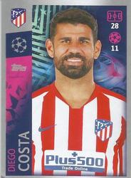 2019-20 Topps UEFA Champions League Official Sticker Collection #41 Diego Costa Front