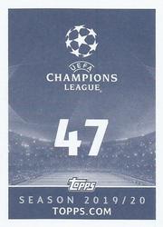 2019-20 Topps UEFA Champions League Official Sticker Collection #47 Gerard Piqué Back