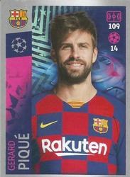 2019-20 Topps UEFA Champions League Official Sticker Collection #47 Gerard Piqué Front