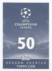 2019-20 Topps UEFA Champions League Official Sticker Collection #50 Sergi Roberto Back
