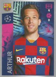 2019-20 Topps UEFA Champions League Official Sticker Collection #54 Arthur Front
