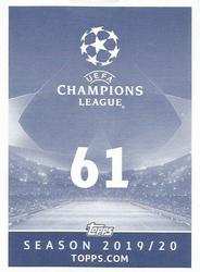 2019-20 Topps UEFA Champions League Official Sticker Collection #61 Bayer 04 Leverkusen Club badge Back