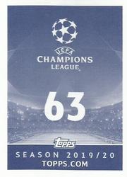 2019-20 Topps UEFA Champions League Official Sticker Collection #63 Kai Havertz Back