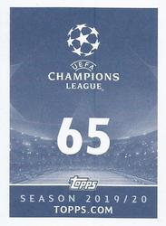 2019-20 Topps UEFA Champions League Official Sticker Collection #65 Jonathan Tah Back