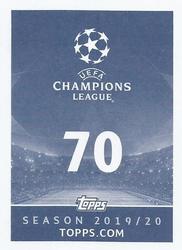 2019-20 Topps UEFA Champions League Official Sticker Collection #70 Nadiem Amiri Back