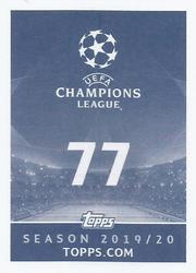 2019-20 Topps UEFA Champions League Official Sticker Collection #77 Kevin Volland Back