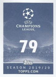 2019-20 Topps UEFA Champions League Official Sticker Collection #79 Lucas Alario Back