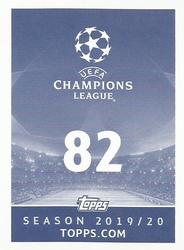 2019-20 Topps UEFA Champions League Official Sticker Collection #82 Robert Lewandowski Back