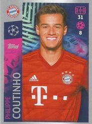 2019-20 Topps UEFA Champions League Official Sticker Collection #90 Philippe Coutinho Front