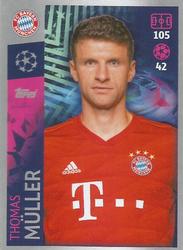 2019-20 Topps UEFA Champions League Official Sticker Collection #98 Thomas Müller Front