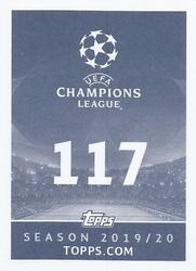 2019-20 Topps UEFA Champions League Official Sticker Collection #117 Raul De Tomas Back