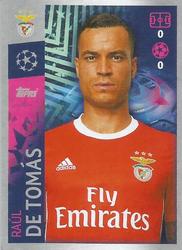 2019-20 Topps UEFA Champions League Official Sticker Collection #117 Raul De Tomas Front