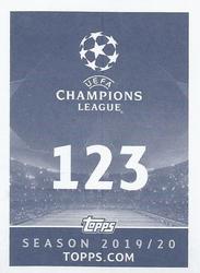 2019-20 Topps UEFA Champions League Official Sticker Collection #123 Achraf Hakimi Back