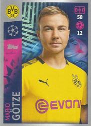 2019-20 Topps UEFA Champions League Official Sticker Collection #129 Mario Götze Front