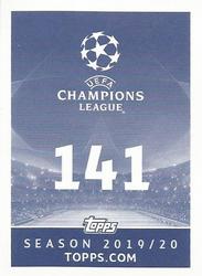 2019-20 Topps UEFA Champions League Official Sticker Collection #141 Cesar Azpilicueta Back