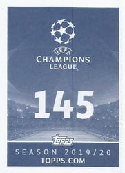 2019-20 Topps UEFA Champions League Official Sticker Collection #145 Jorginho Back