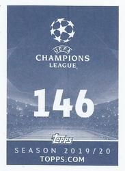 2019-20 Topps UEFA Champions League Official Sticker Collection #146 N'Golo Kante Back