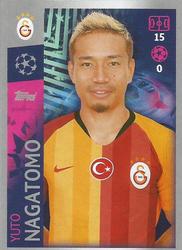 2019-20 Topps UEFA Champions League Official Sticker Collection #163 Yuto Nagatomo Front