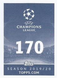 2019-20 Topps UEFA Champions League Official Sticker Collection #170 Jimmy Durmaz Back