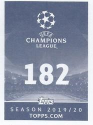 2019-20 Topps UEFA Champions League Official Sticker Collection #182 Jhon Lucumí Back