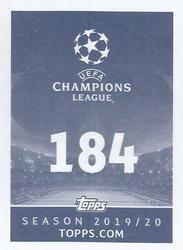 2019-20 Topps UEFA Champions League Official Sticker Collection #184 Sander Berge Back
