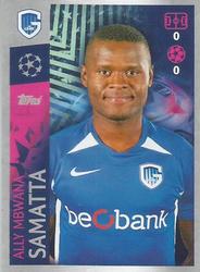2019-20 Topps UEFA Champions League Official Sticker Collection #191 Mbwana Samatta Front