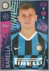 2019-20 Topps UEFA Champions League Official Sticker Collection #204 Nicolo Barella Front