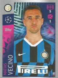 2019-20 Topps UEFA Champions League Official Sticker Collection #205 Matias Vecino Front