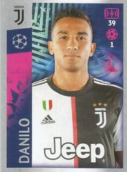 2019-20 Topps UEFA Champions League Official Sticker Collection #217 Danilo Front