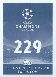 2019-20 Topps UEFA Champions League Official Sticker Collection #229 Cristiano Ronaldo Back
