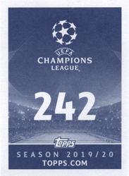 2019-20 Topps UEFA Champions League Official Sticker Collection #242 Tyler Adams Back