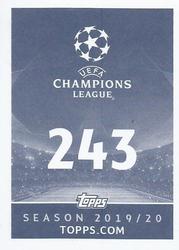 2019-20 Topps UEFA Champions League Official Sticker Collection #243 Marcel Sabitzer Back