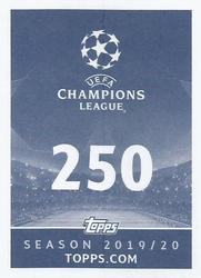 2019-20 Topps UEFA Champions League Official Sticker Collection #250 Ademola Lookman Back