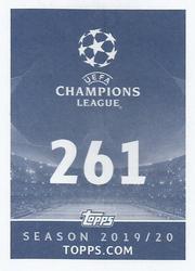 2019-20 Topps UEFA Champions League Official Sticker Collection #261 Xeka Back