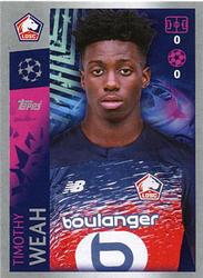 2019-20 Topps UEFA Champions League Official Sticker Collection #269 Timothy Weah Front