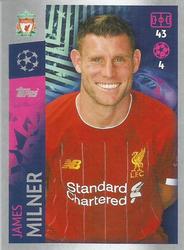 2019-20 Topps UEFA Champions League Official Sticker Collection #280 James Milner Front
