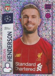 2019-20 Topps UEFA Champions League Official Sticker Collection #282 Jordan Henderson Front