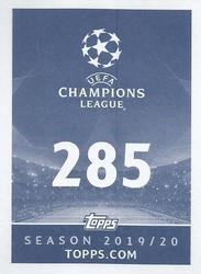 2019-20 Topps UEFA Champions League Official Sticker Collection #285 Divock Origi Back