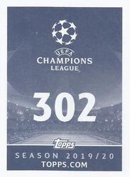 2019-20 Topps UEFA Champions League Official Sticker Collection #302 Aleksandr Kolomeytsev Back