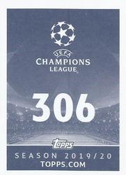 2019-20 Topps UEFA Champions League Official Sticker Collection #306 Jefferson Farfán Back