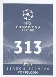 2019-20 Topps UEFA Champions League Official Sticker Collection #313 Joachim Andersen Back
