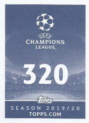 2019-20 Topps UEFA Champions League Official Sticker Collection #320 Thiago Mendes Back