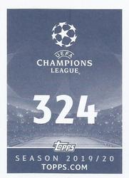 2019-20 Topps UEFA Champions League Official Sticker Collection #324 Martin Terrier Back