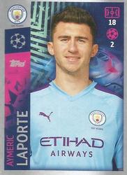 2019-20 Topps UEFA Champions League Official Sticker Collection #335 Aymeric Laporte Front